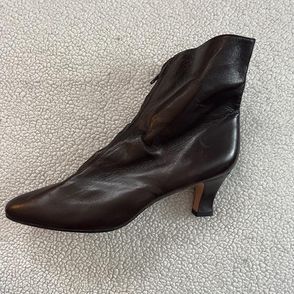 Vintage Evan-Picone Zip-Up Ankle Boots - Picture 2 of 2